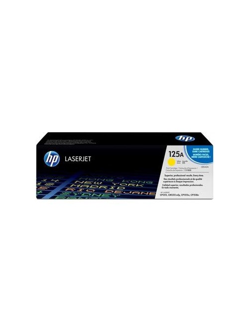 HP 125A JAUNE CB542A - TONER HP LASERJET D'ORIGINE