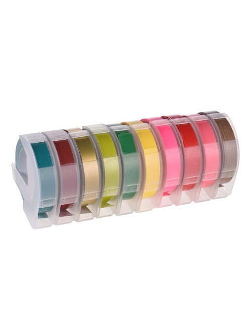 3D Plastic Embossing Label Tape Refill for DYMO