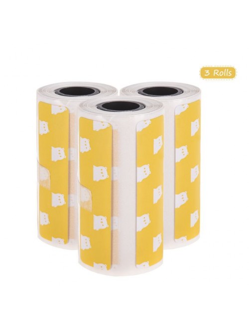 Cute Cartoon Direct Thermal Labels Roll