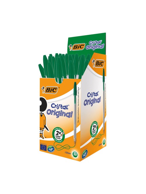 BIC paquet de 50 stylos - Vert