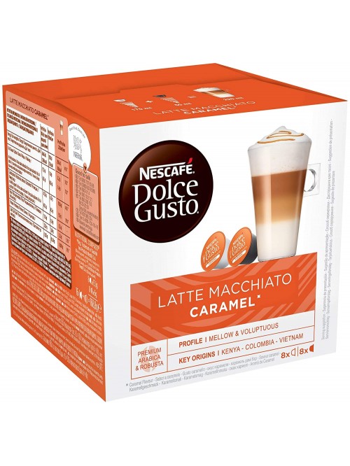 Latte Macchiato Caramel Nescafé Dolce Gusto X 16 Capsules