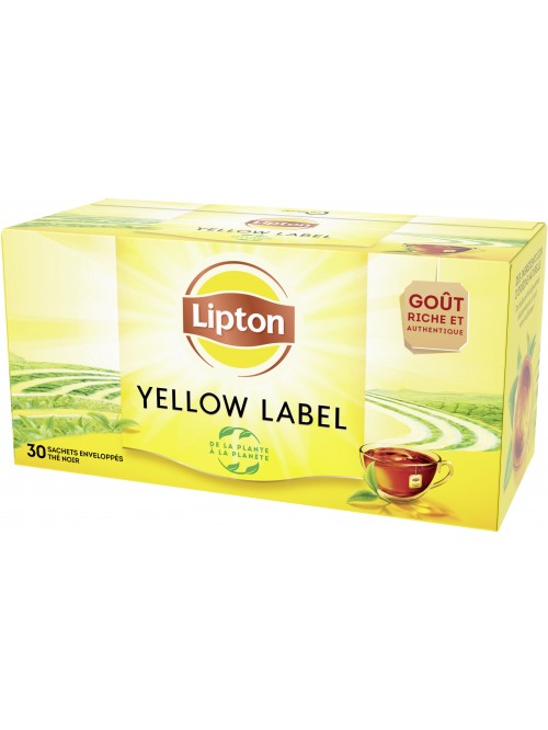 Lipton Yellow The Noir 25 Sachets