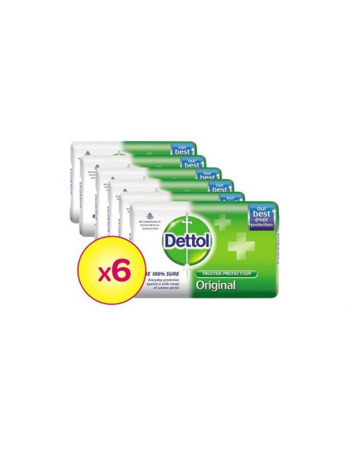 Dettol Savon Solide Original 70g - Pack de 6