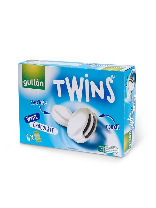 Twins pack biscuit a la crème enrobé chocolat blanc