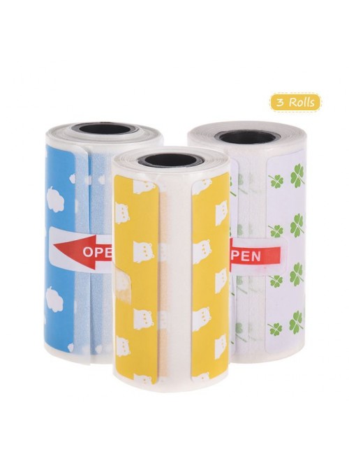 Cute Cartoon Direct Thermal Labels Roll