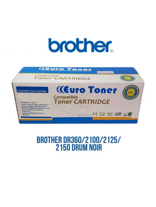 BROTHER DR360-2100-2125-2150 DRUM NOIR