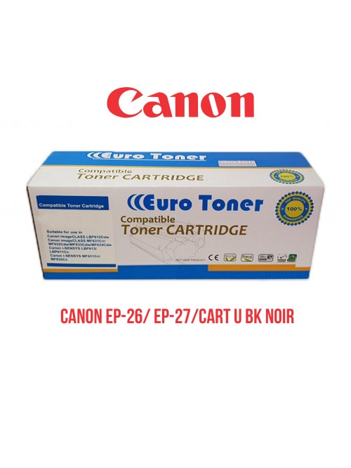 CANON EP-26  EP-27  CART U BK NOIR