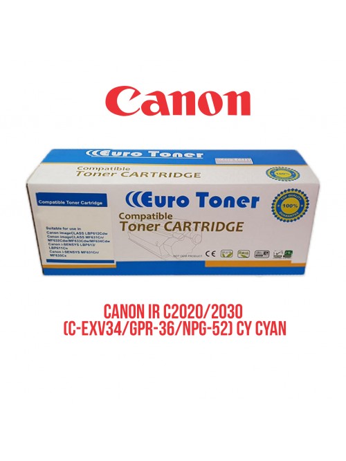 CANON IR C2020 2030  C-EXV34 GPR-36 NPG-52) CY CYAN