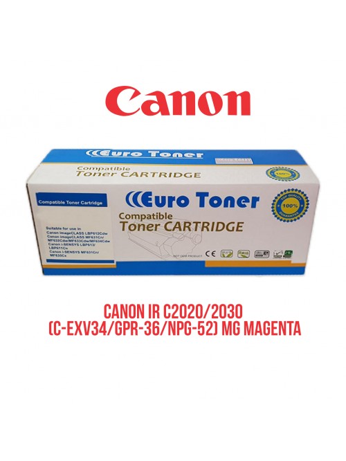 CANON IR C2020 2030 C-EXV34 GPR-36 NPG-52 MG MAGENTA